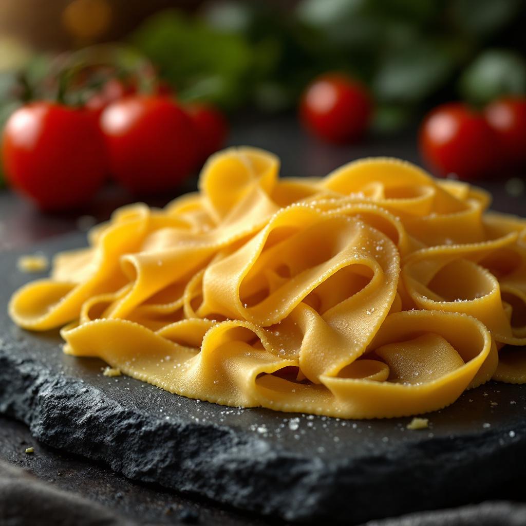 Venetian Pappardelle — Handcrafted Venetian Pappardelle pasta, perfect for rich sauces and traditional